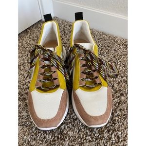 Aiko (Dutch Brand) Multi-Colored Platform Sneakers